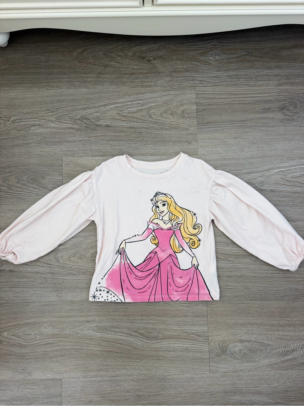 GAP Disney Princess Aurora Long Sleeve Tee Size 5T